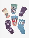 Disney The Nightmare Before Christmas Jack & Sally Colorful Sock Set 6 Pair, , alternate