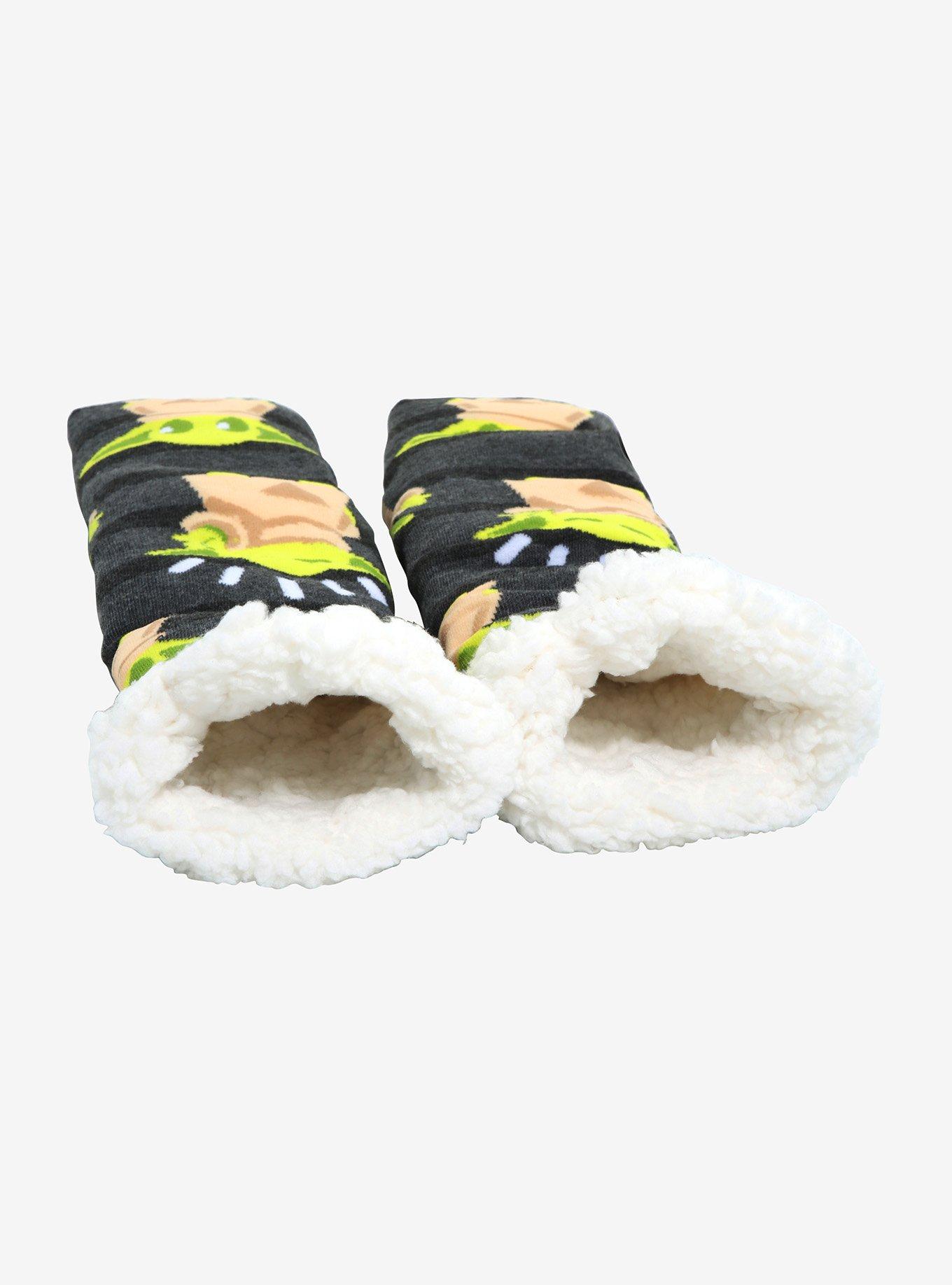Star Wars Grogu Chibi Cozy Slipper Socks, , alternate