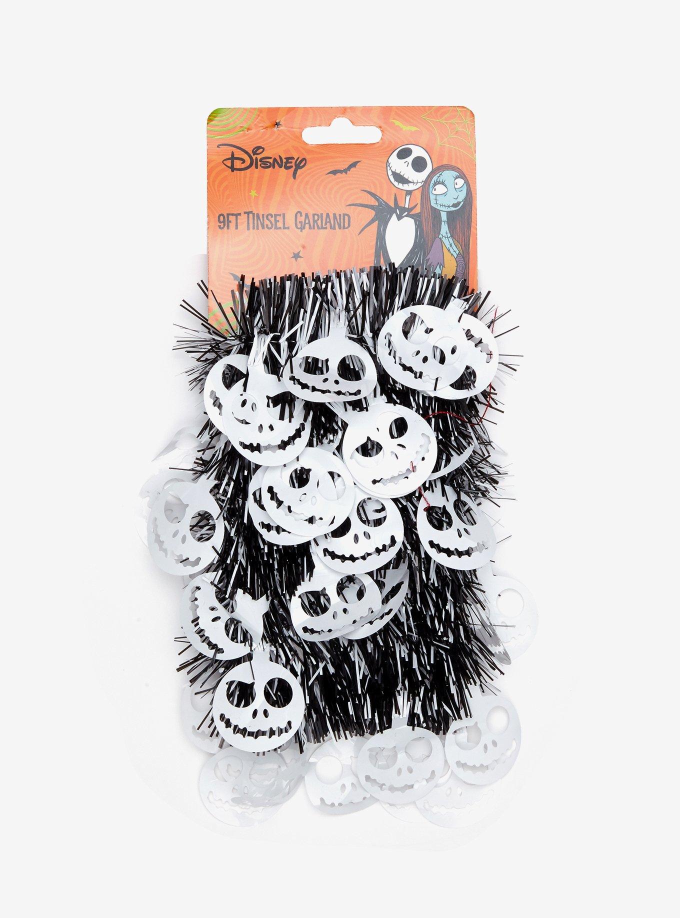 The Nightmare Before Christmas Jack Black Tinsel Garland, , alternate