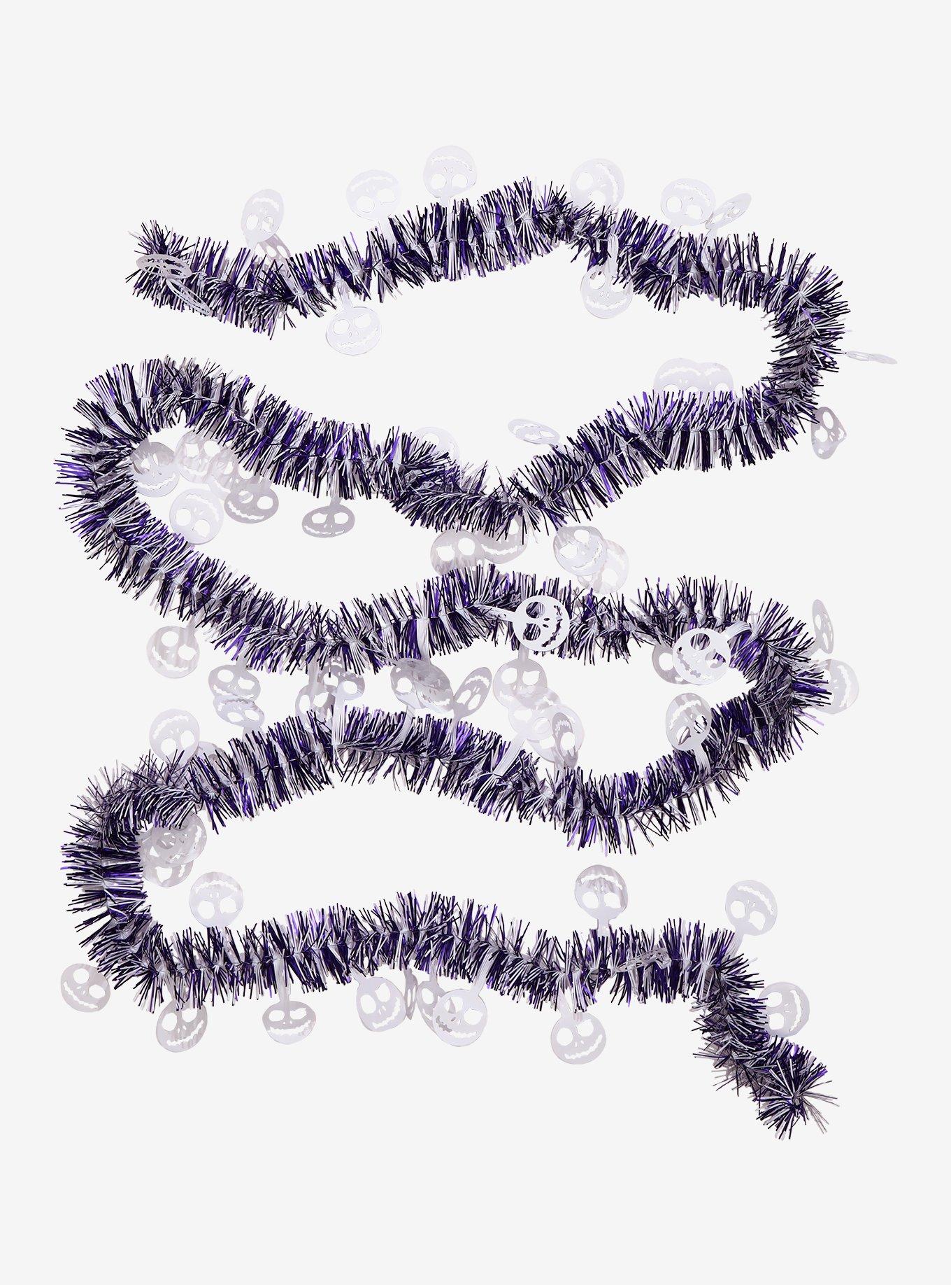 The Nightmare Before Christmas Jack Purple Tinsel Garland, , alternate
