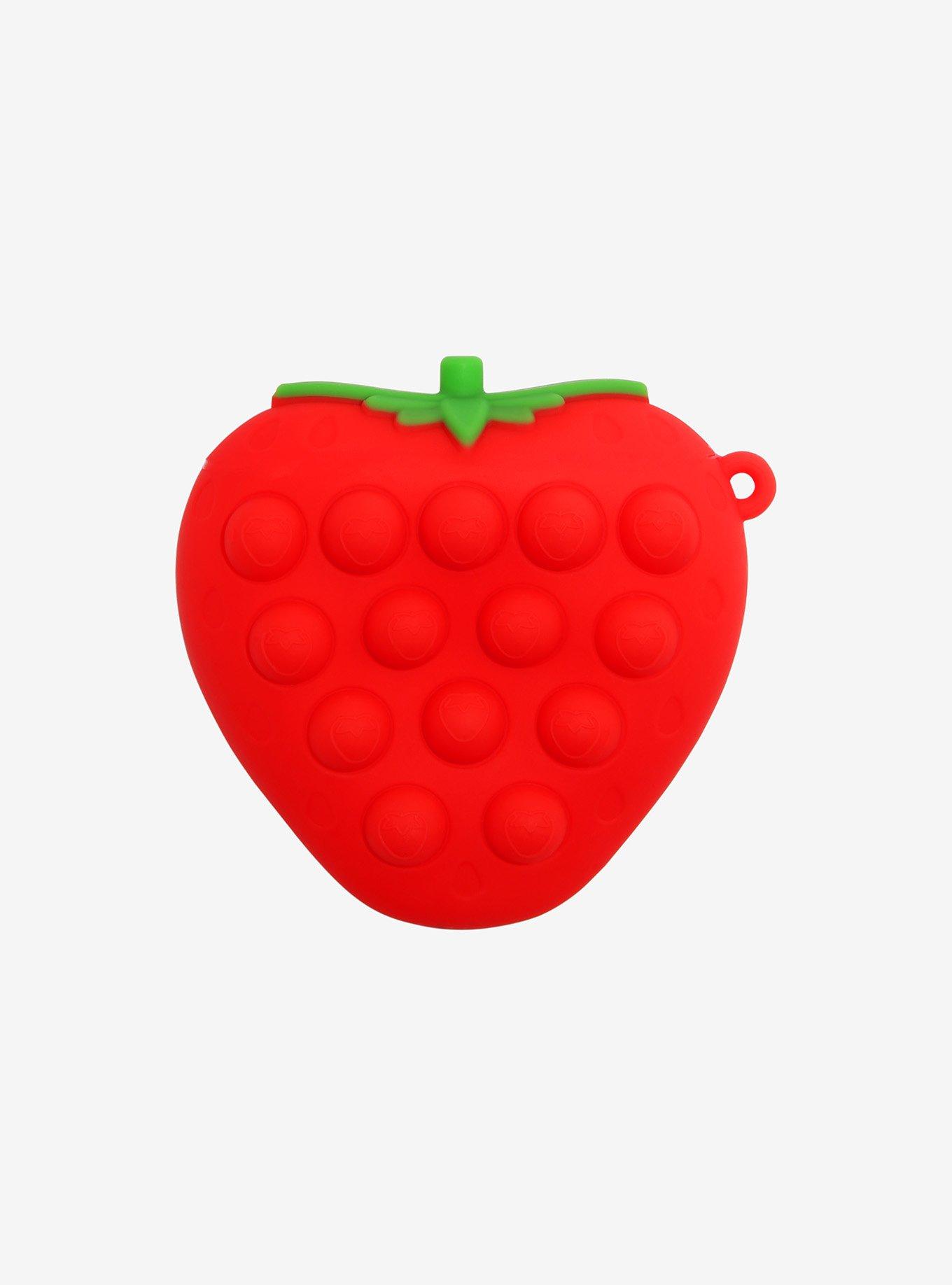 Strawberry 3D Pop Fidget Toy, , alternate