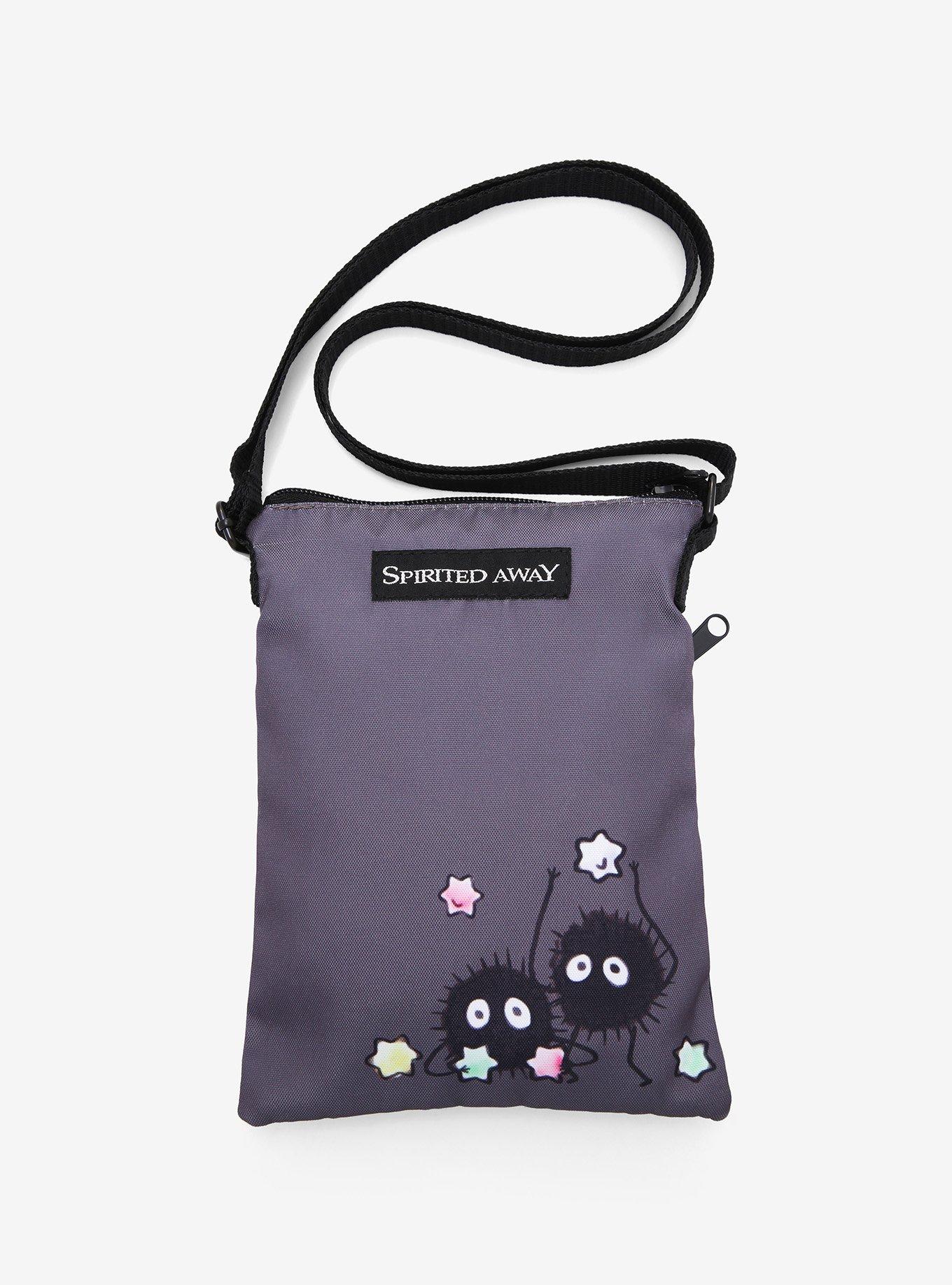 Studio Ghibli Spirited Away Soot Sprites & Candy Passport Crossbody Bag, , alternate