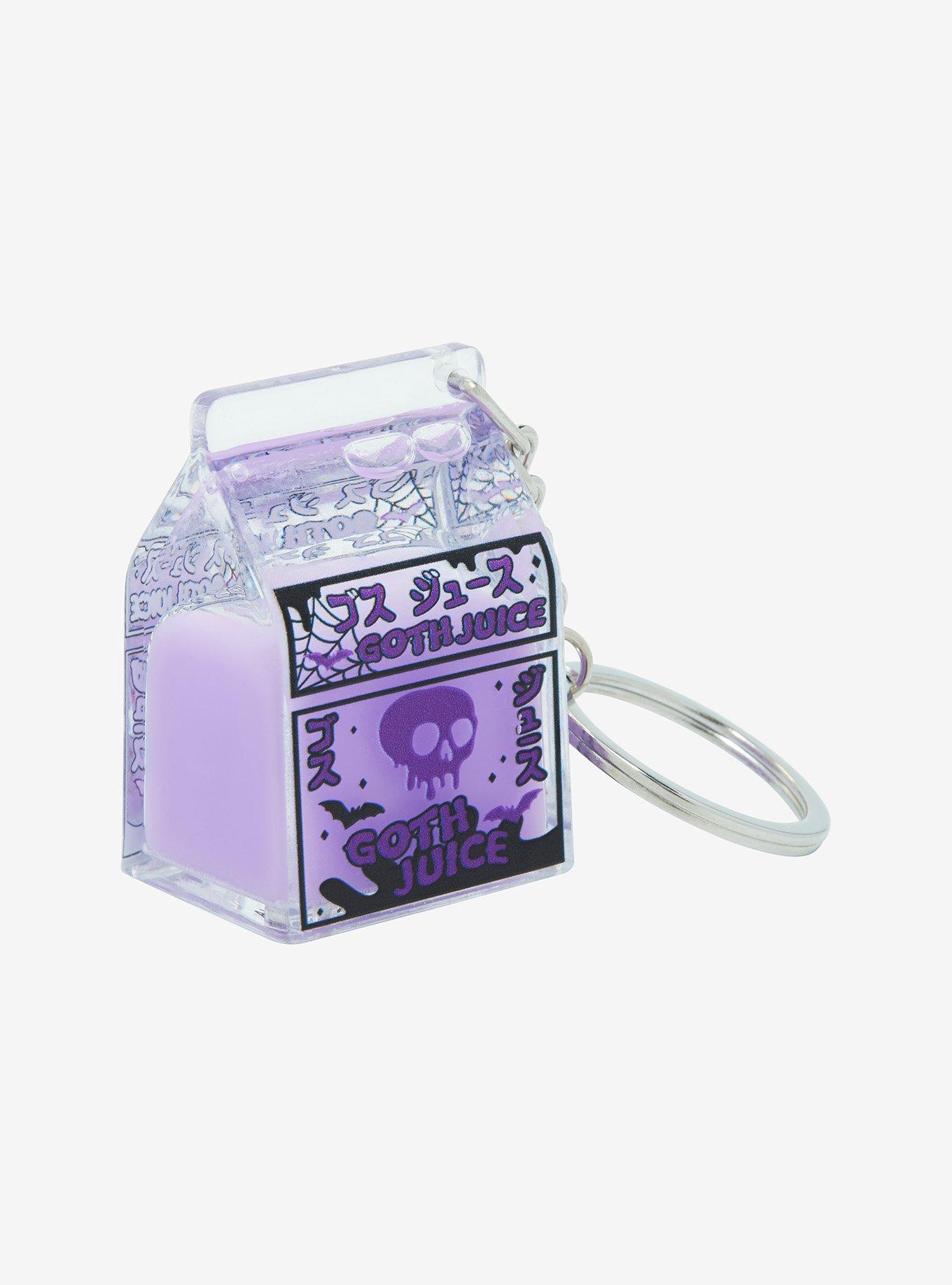 Goth Juice Carton Key Chain, , alternate