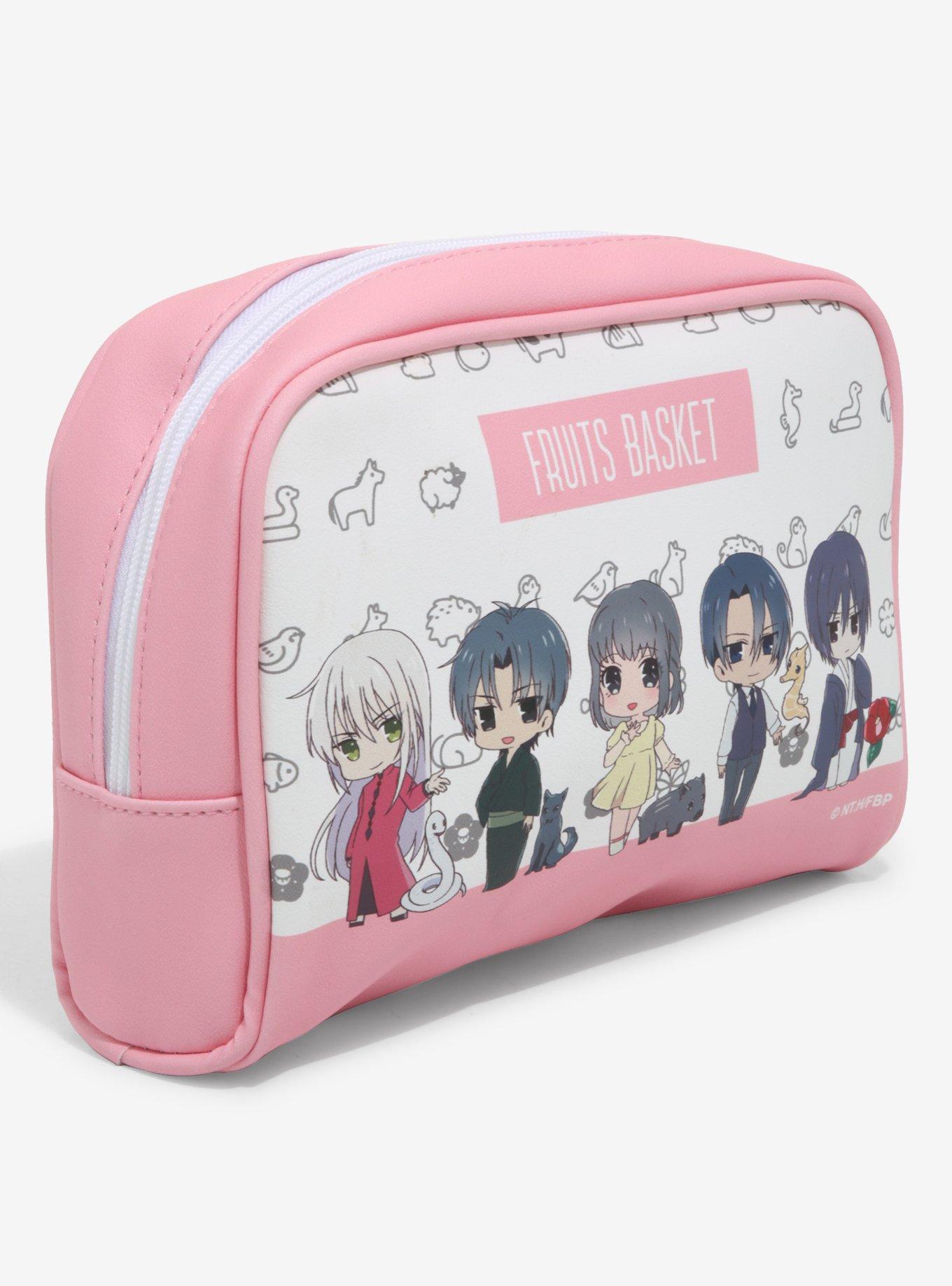 Fruits Basket Chibi Character Makeup Bag, , alternate