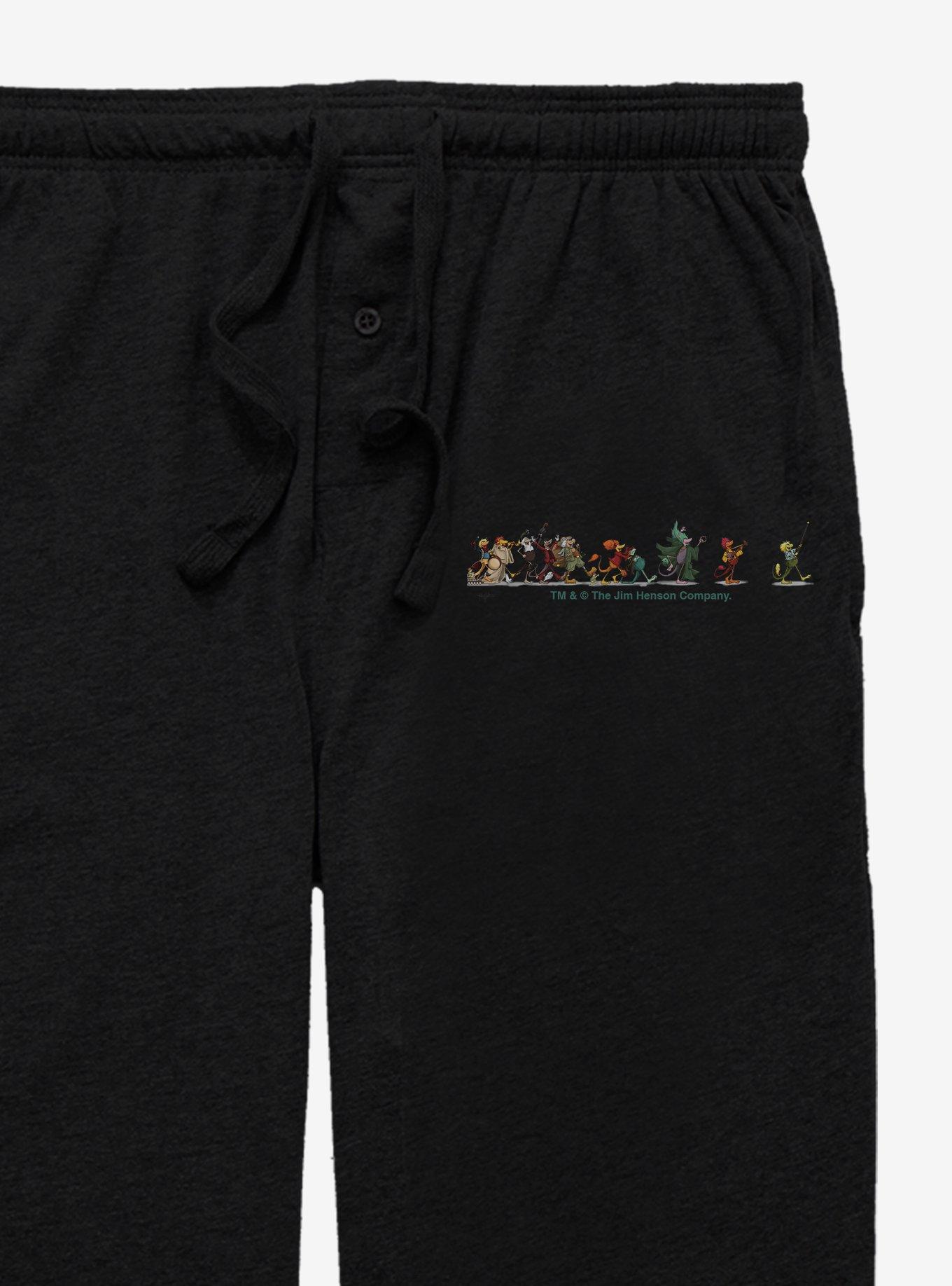 Jim Henson's Fraggle Rock Fraggle Crew Pajama Pants, BLACK, alternate