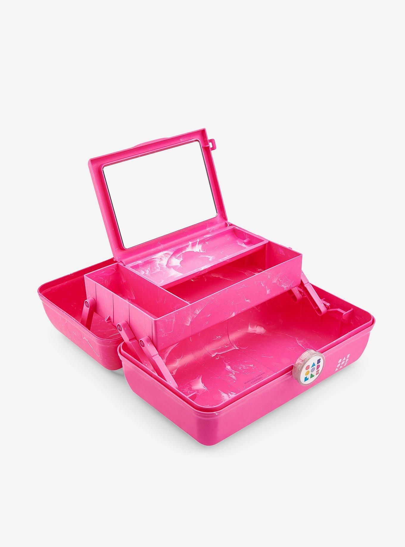 Caboodles On-The-Go Girl Retro Dreams Pink Marble, , alternate