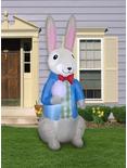 Airblown Inflatable Dapper Easter Bunny with Egg, , alternate