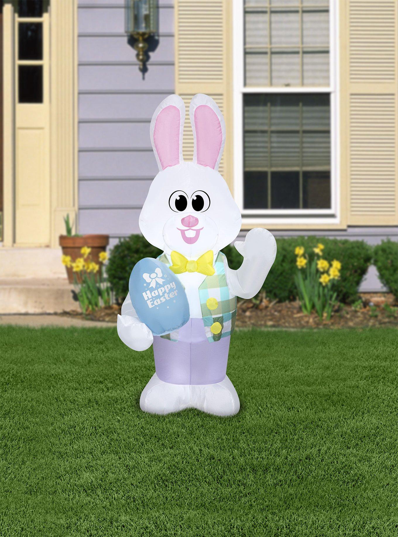 Airblown Inflatable Easter Bunny Small, , alternate