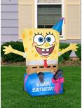 SpongeBob SquarePants Airblown Inflatable SpongeBob on Birthday Present, , alternate