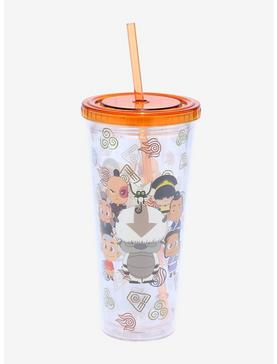 Avatar: The Last Airbender Chibi Group Acrylic Travel Cup, , hi-res