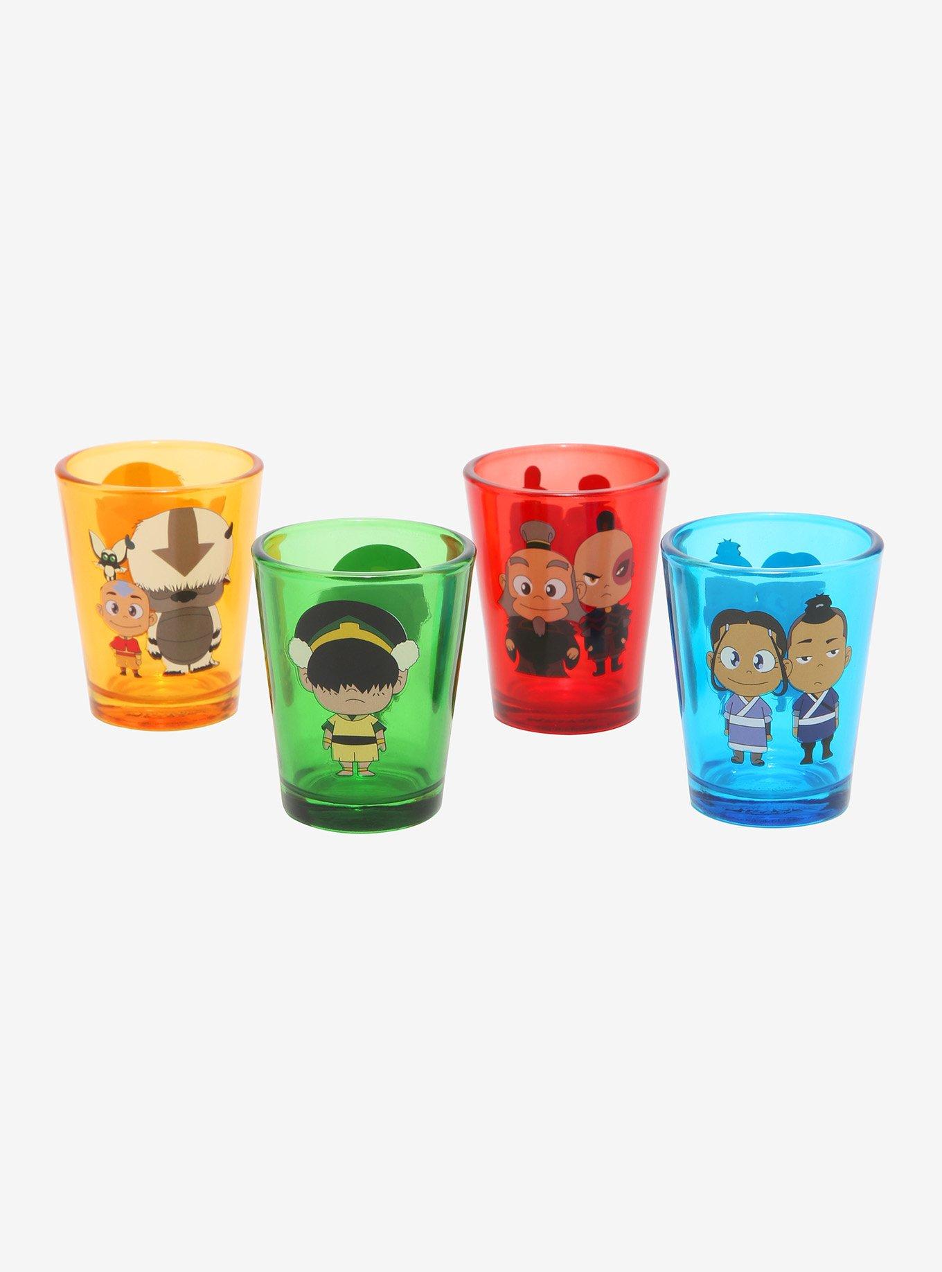 Avatar: The Last Airbender Mini Glass Set, , alternate