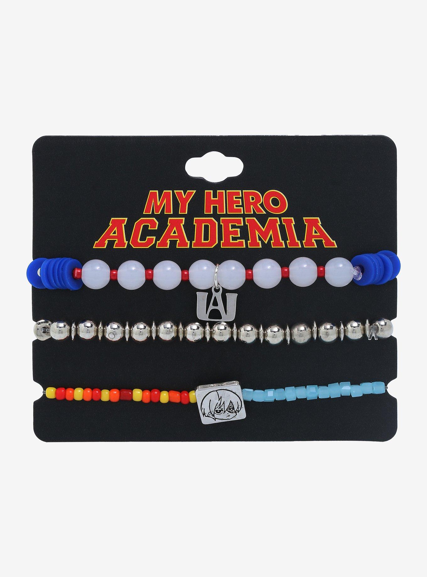 My Hero Academia Todoroki Bracelet Set, , alternate