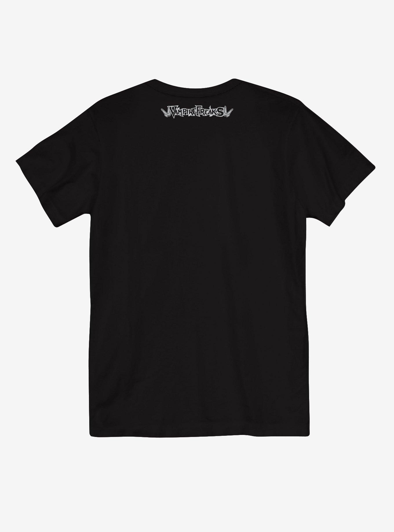 Vampire Freaks Mad As A Hatter T-Shirt, BLACK, alternate