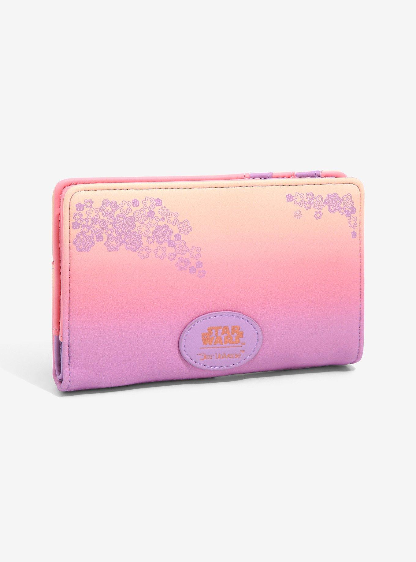 Our Universe Star Wars Floral Ombre Wallet, , alternate