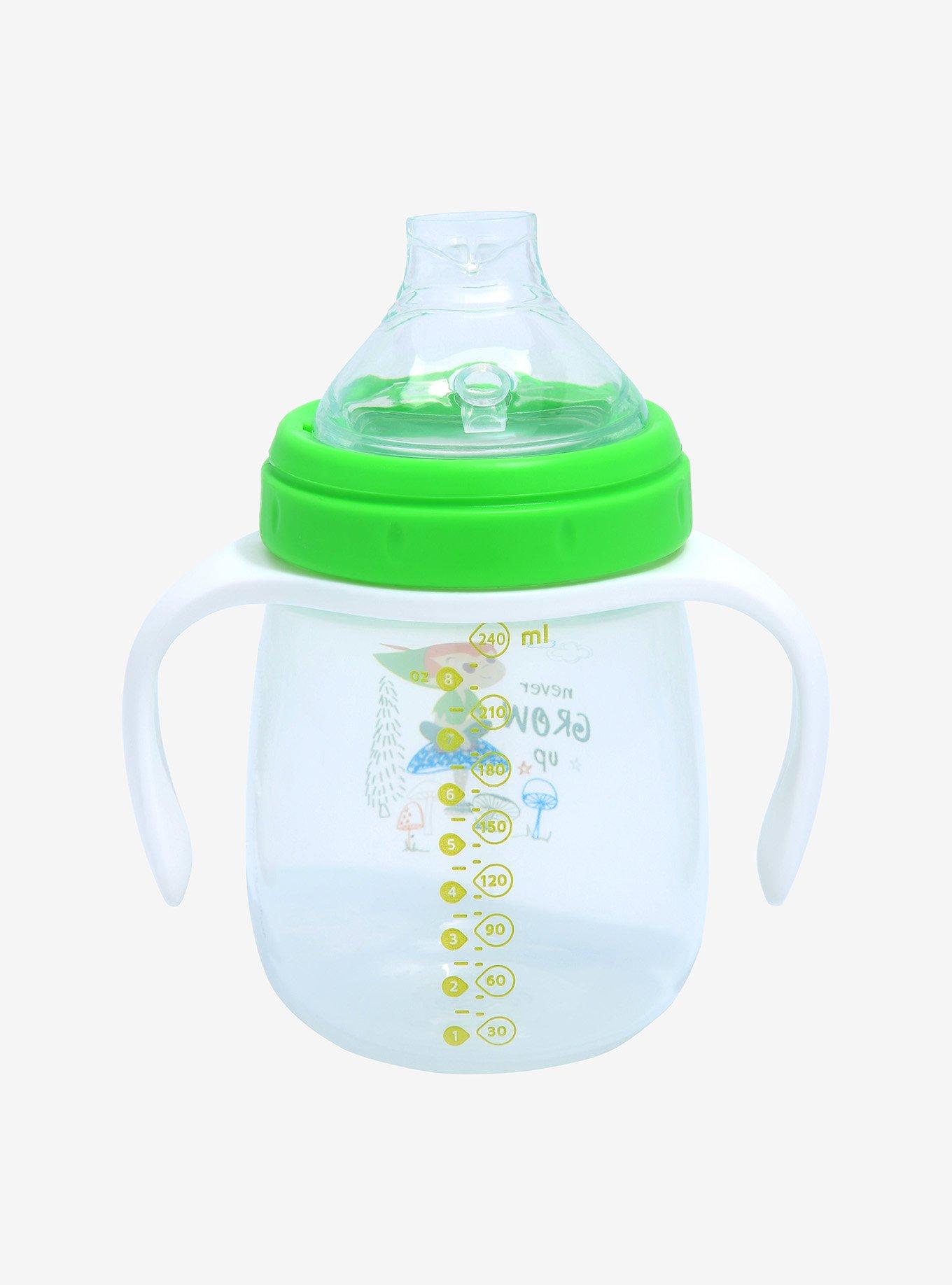 Disney Peter Pan Never Grow Up Sippy Cup - BoxLunch Exclusive, , alternate
