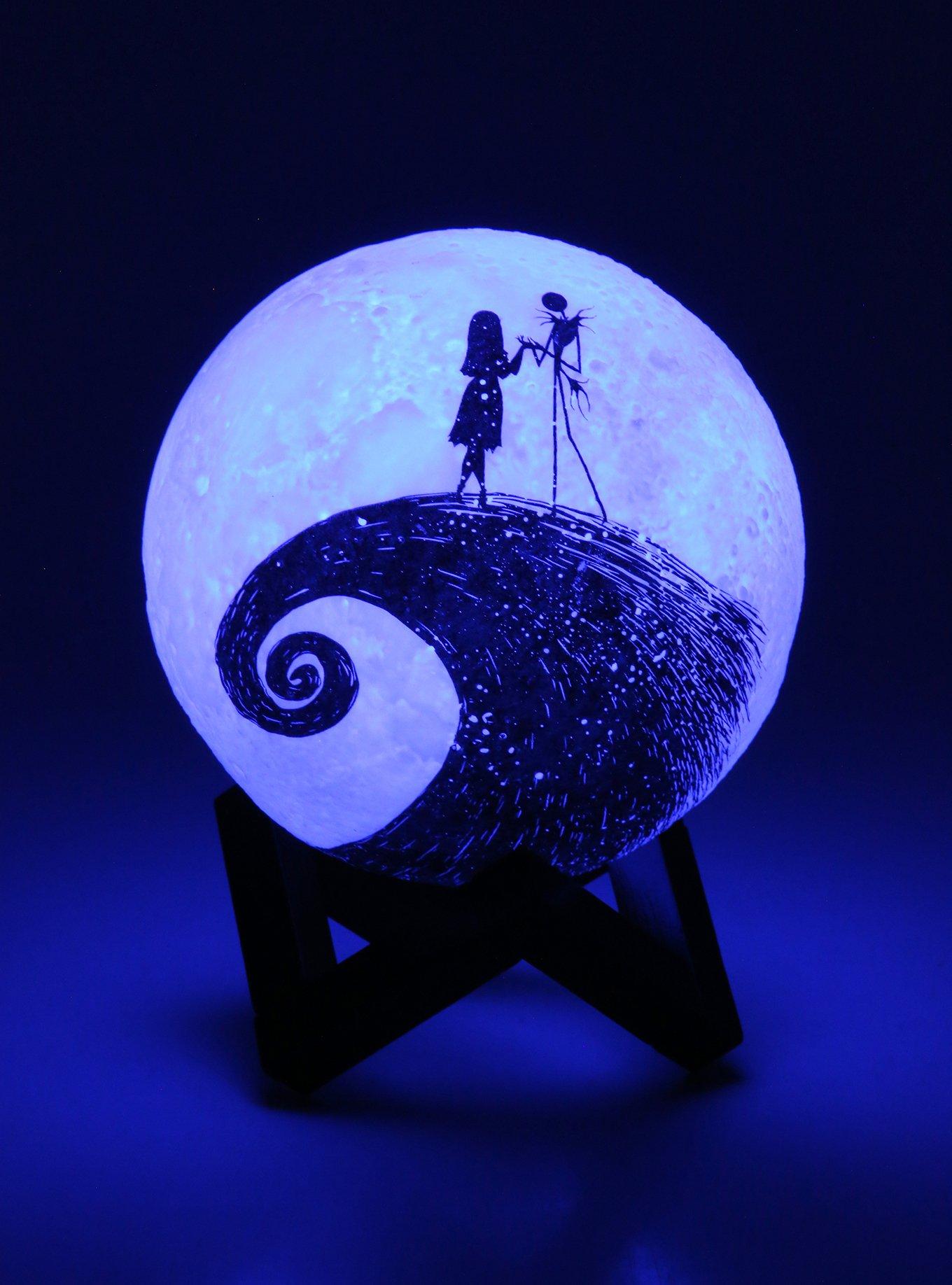 Disney The Nightmare Before Christmas Spiral Hill Mood Light, , alternate