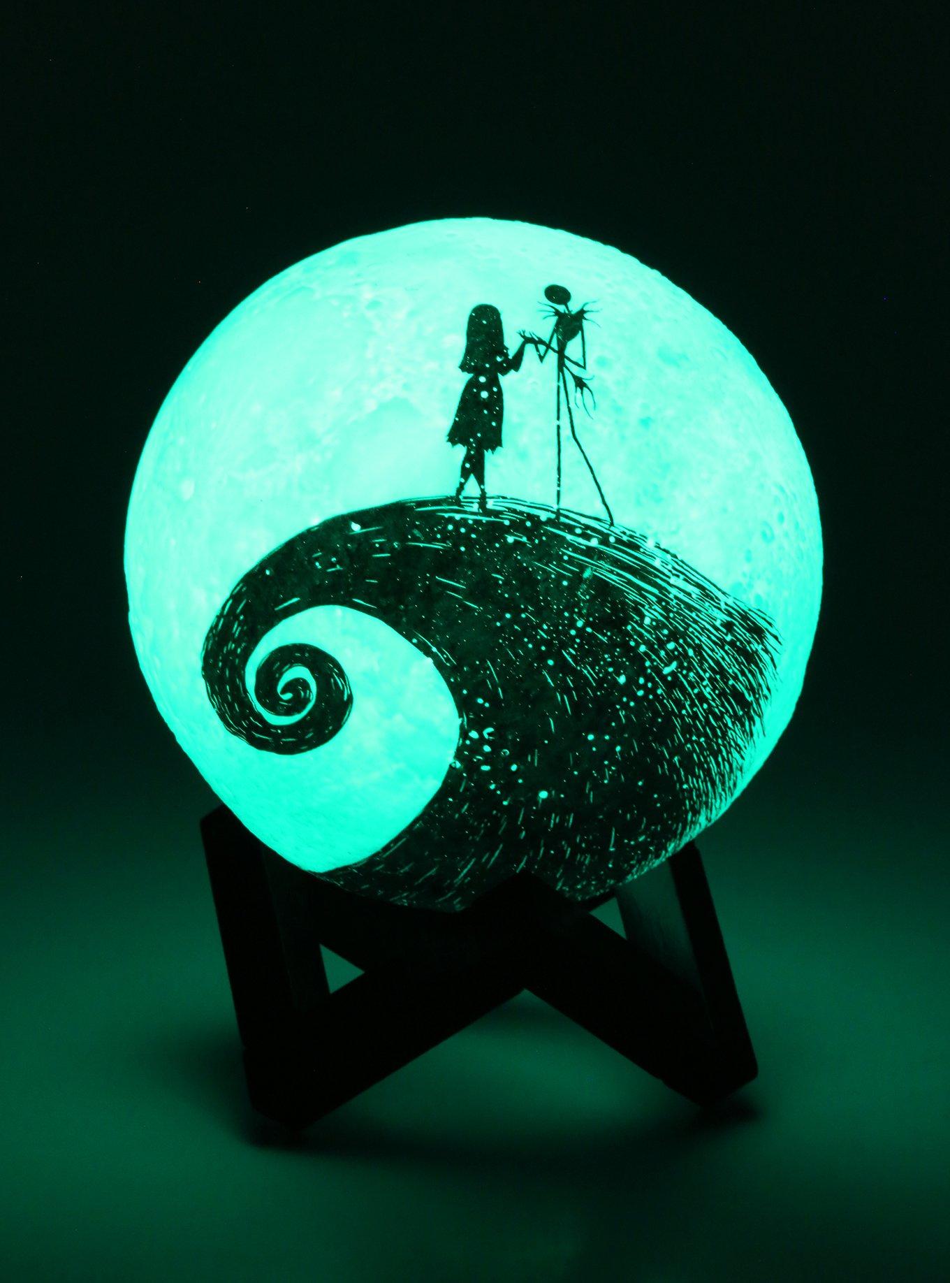 Disney The Nightmare Before Christmas Spiral Hill Mood Light, , alternate