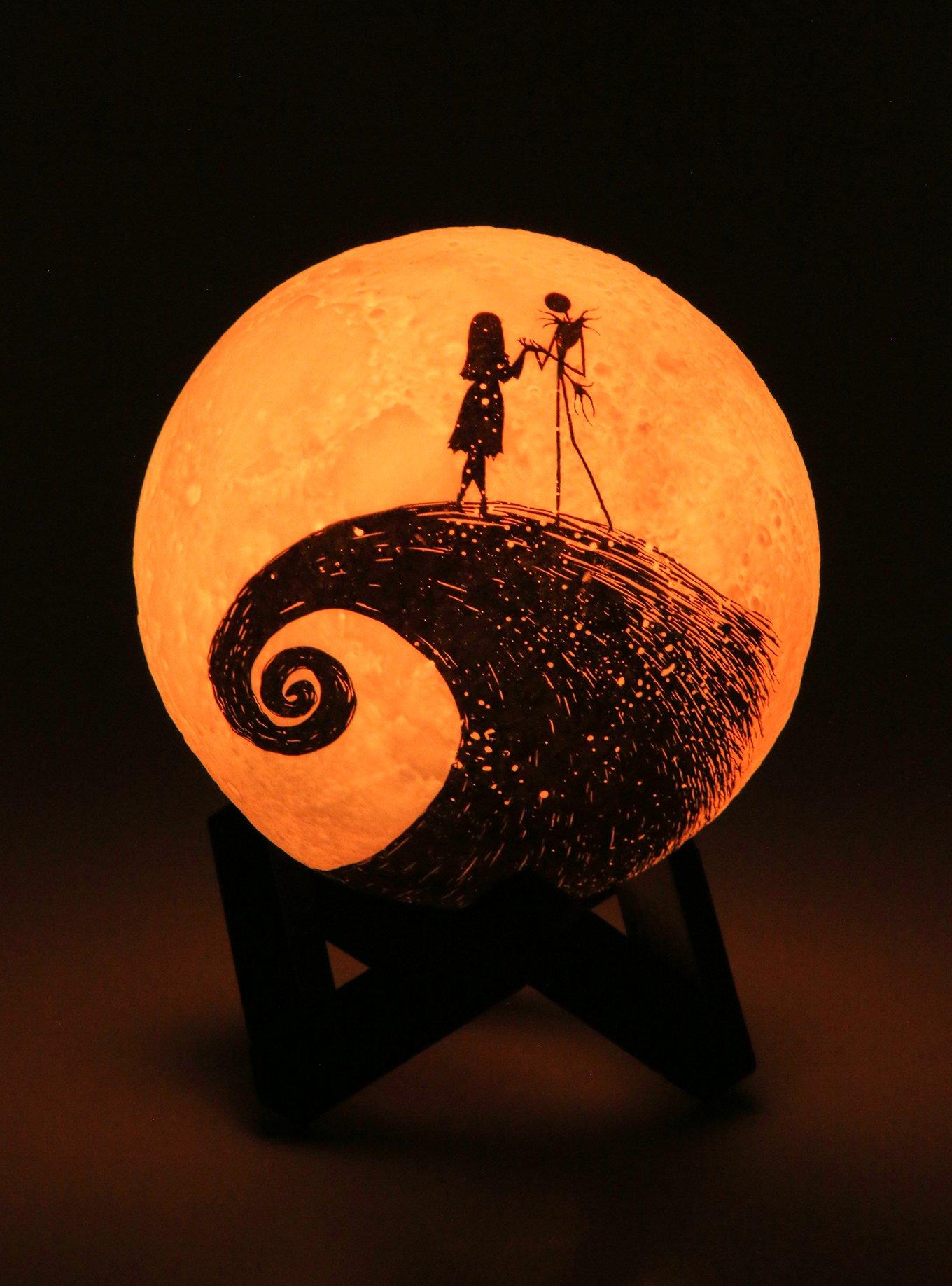 Disney The Nightmare Before Christmas Spiral Hill Mood Light, , alternate