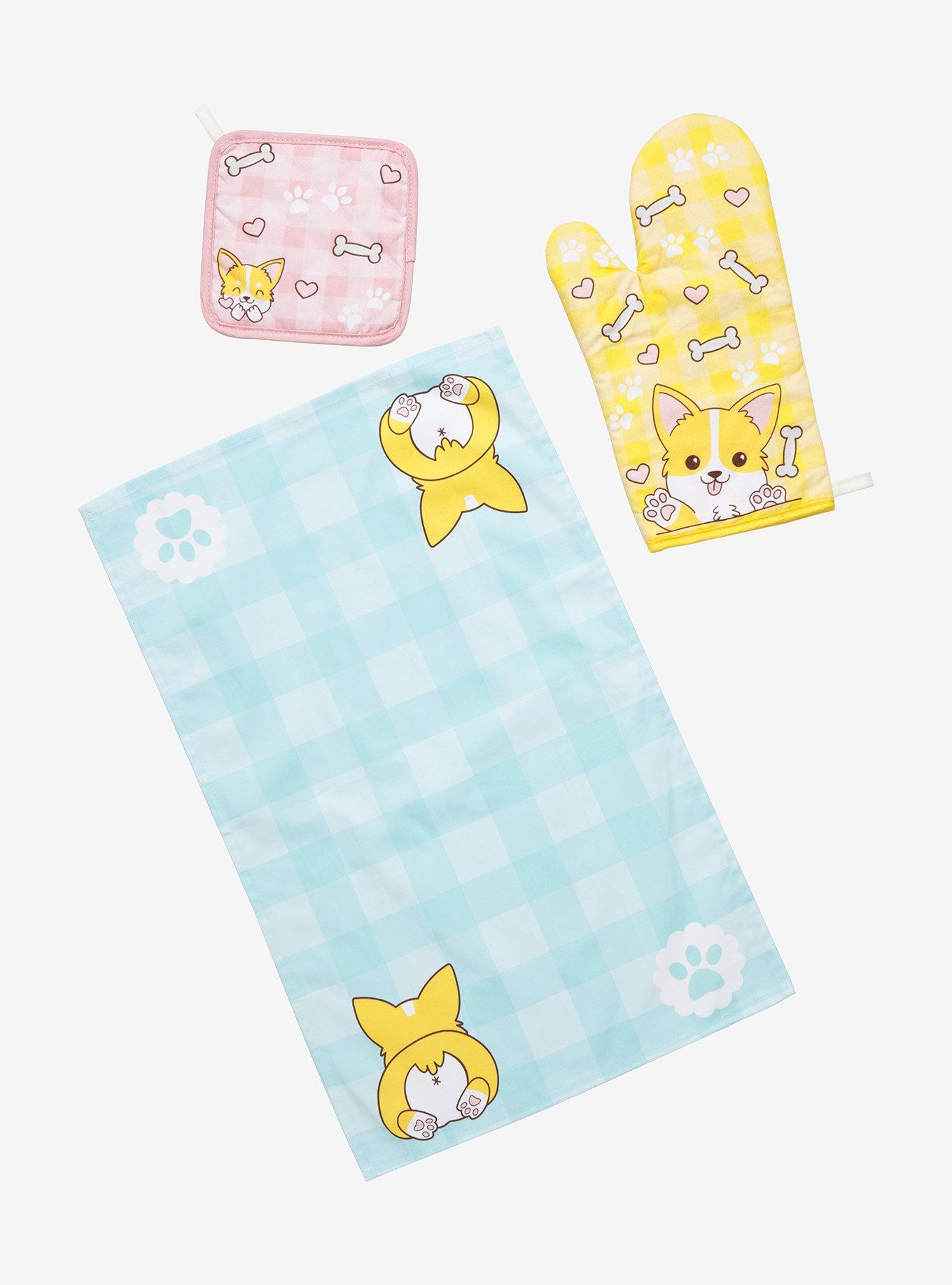 Chibi Corgi & Bones Kitchen Set , , alternate
