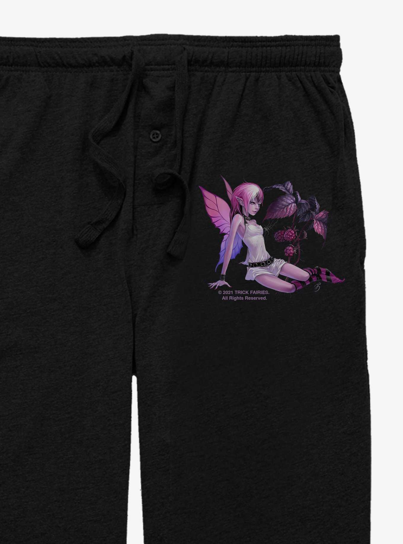 Trick Fairies Goth Berry Fairy Pajama Pants, , hi-res