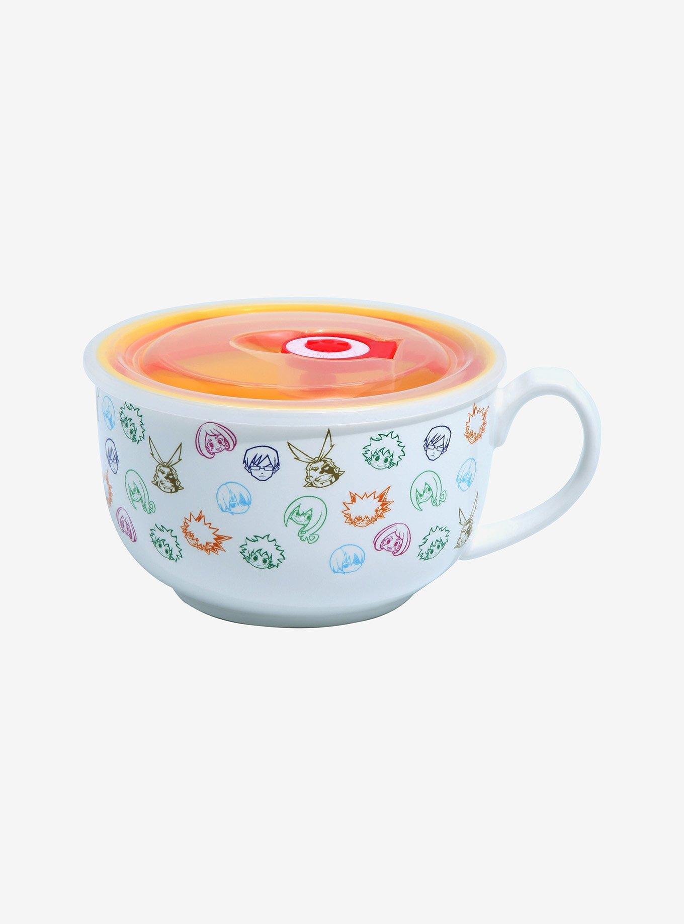 My Hero Academia Chibi Heroes Soup Mug with Lid, , alternate