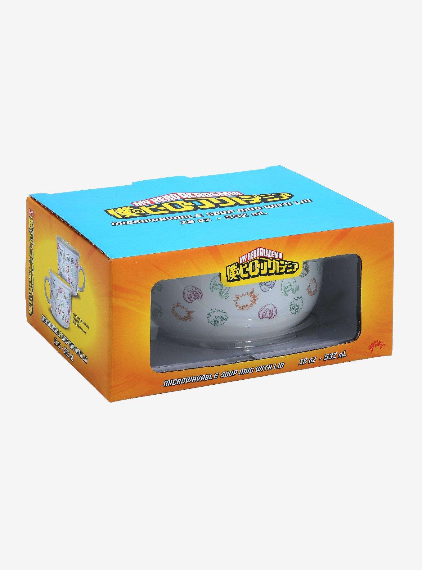 My Hero Academia Chibi Heroes Soup Mug with Lid, , alternate