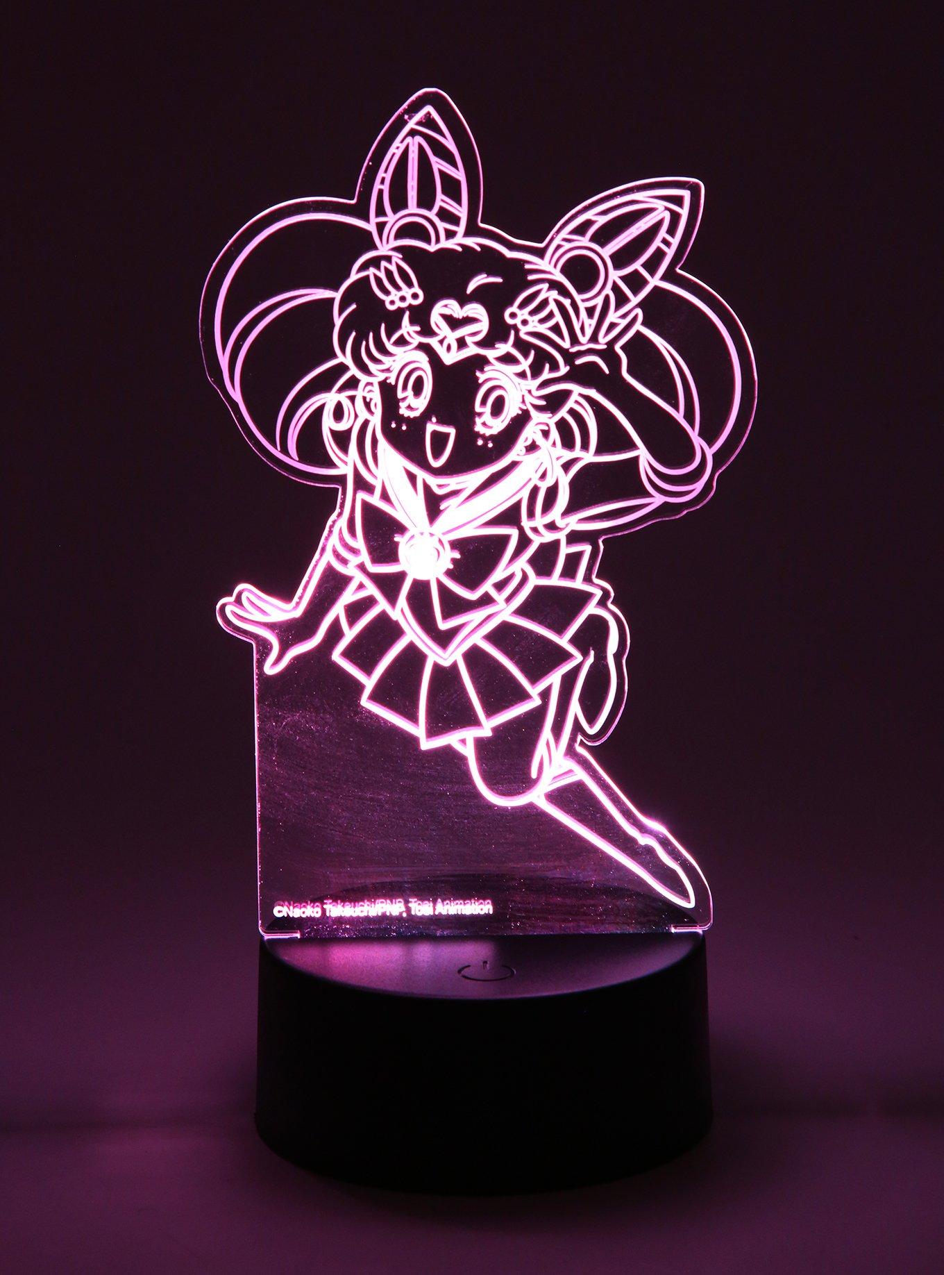 Sailor Moon Chibiusa LED Acrylic Light, , alternate