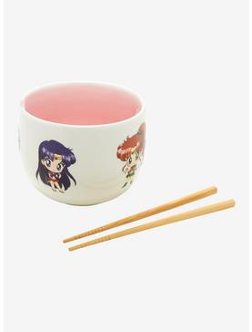 Sailor Moon Crystal Chibi Sailor Guardians Ramen Bowl with Chopsticks , , hi-res
