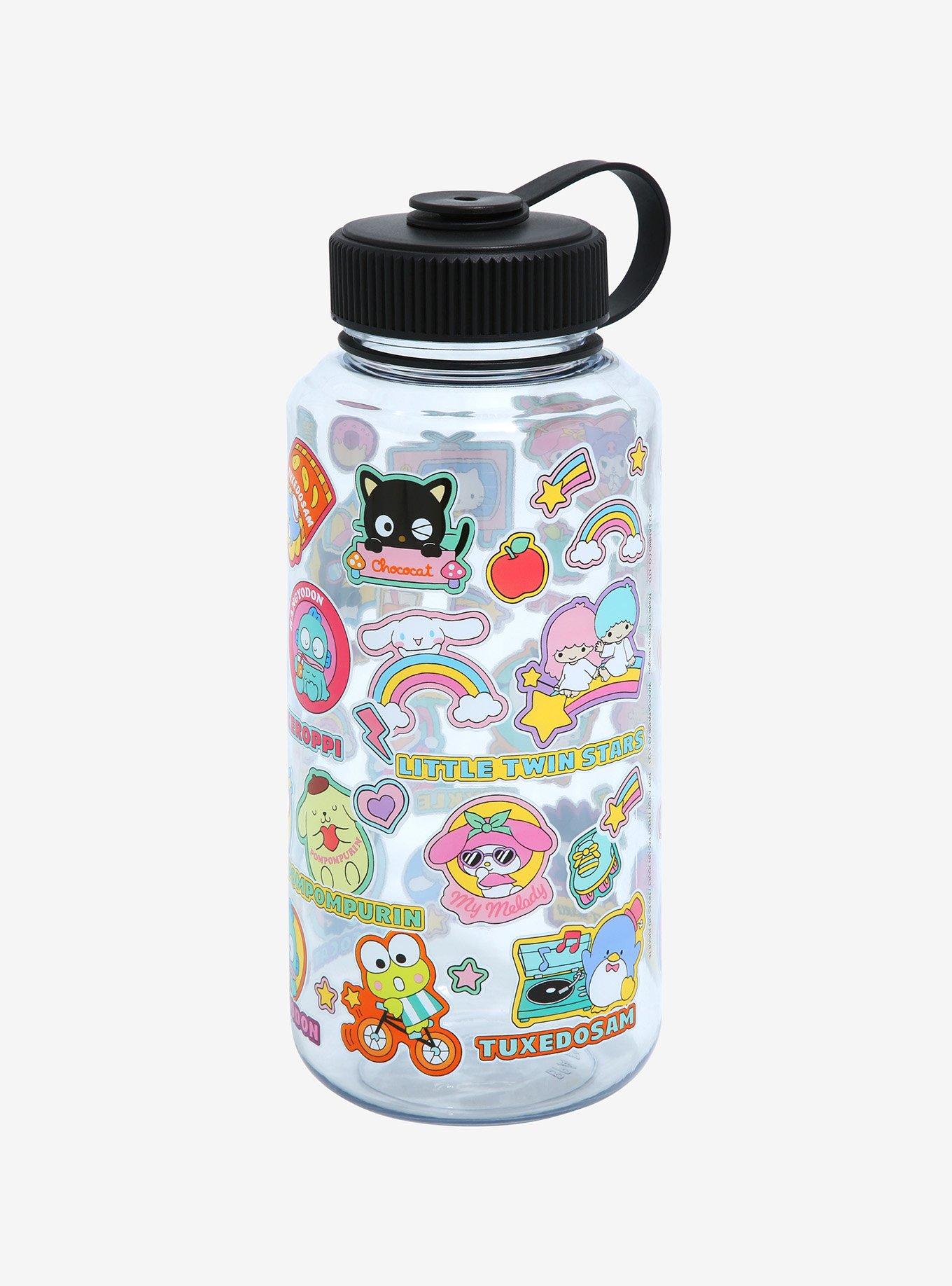 Sanrio Hello Kitty & Friends Character Stickers Water Bottle , , alternate