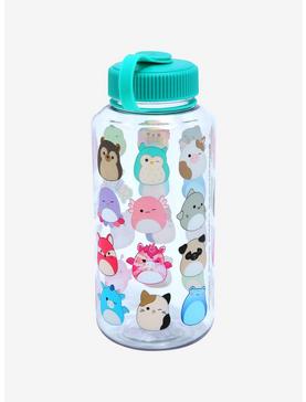 Squishmallows Allover Print Water Bottle, , hi-res