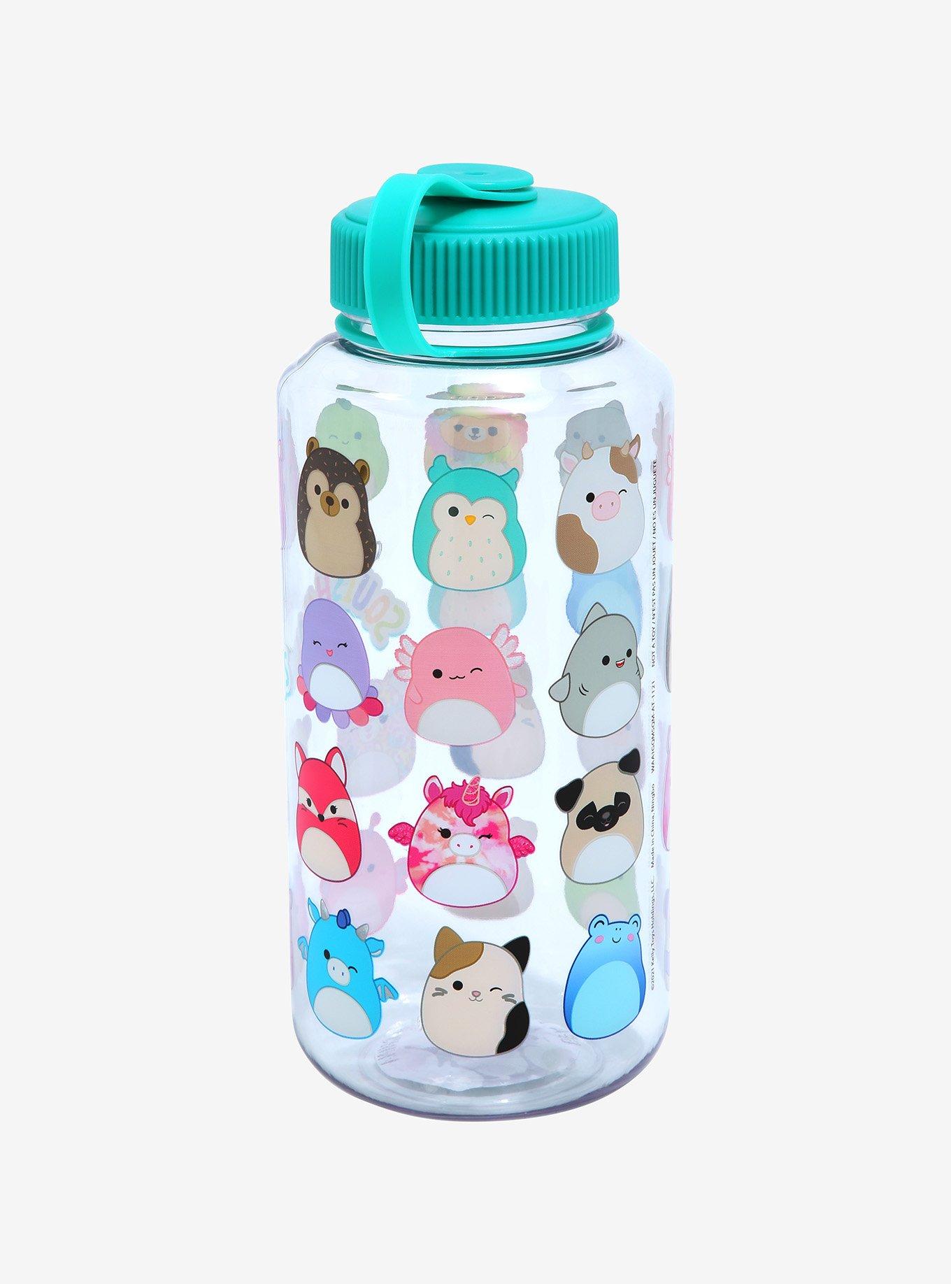 Squishmallows Allover Print Water Bottle, , alternate