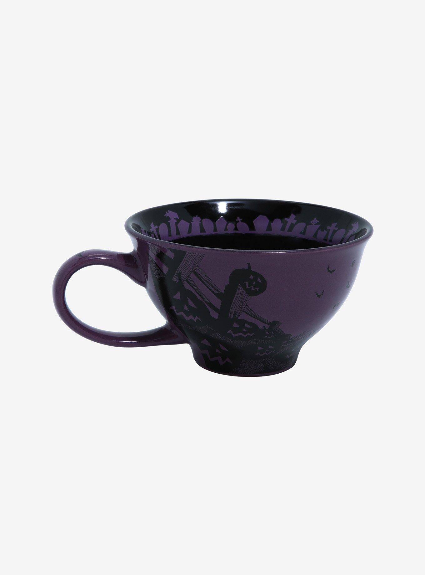 Disney The Nightmare Before Christmas Jack Skellington Spiral Hill Teacup & Saucer Set , , alternate