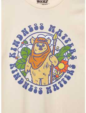 Star Wars Ewok Kindness Matters Women's T-Shirt — BoxLunch Exclusive, , hi-res