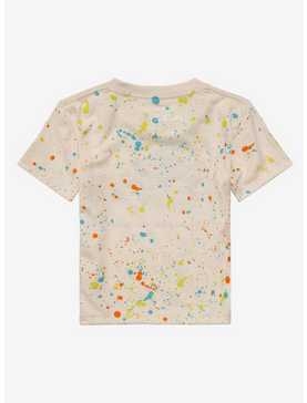 Disney Mickey and Friends Paint Splatter Group Portrait Toddler T-Shirt - BoxLunch Exclusive , , hi-res