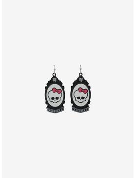 Monster High Cameo Skull Earrings, , hi-res