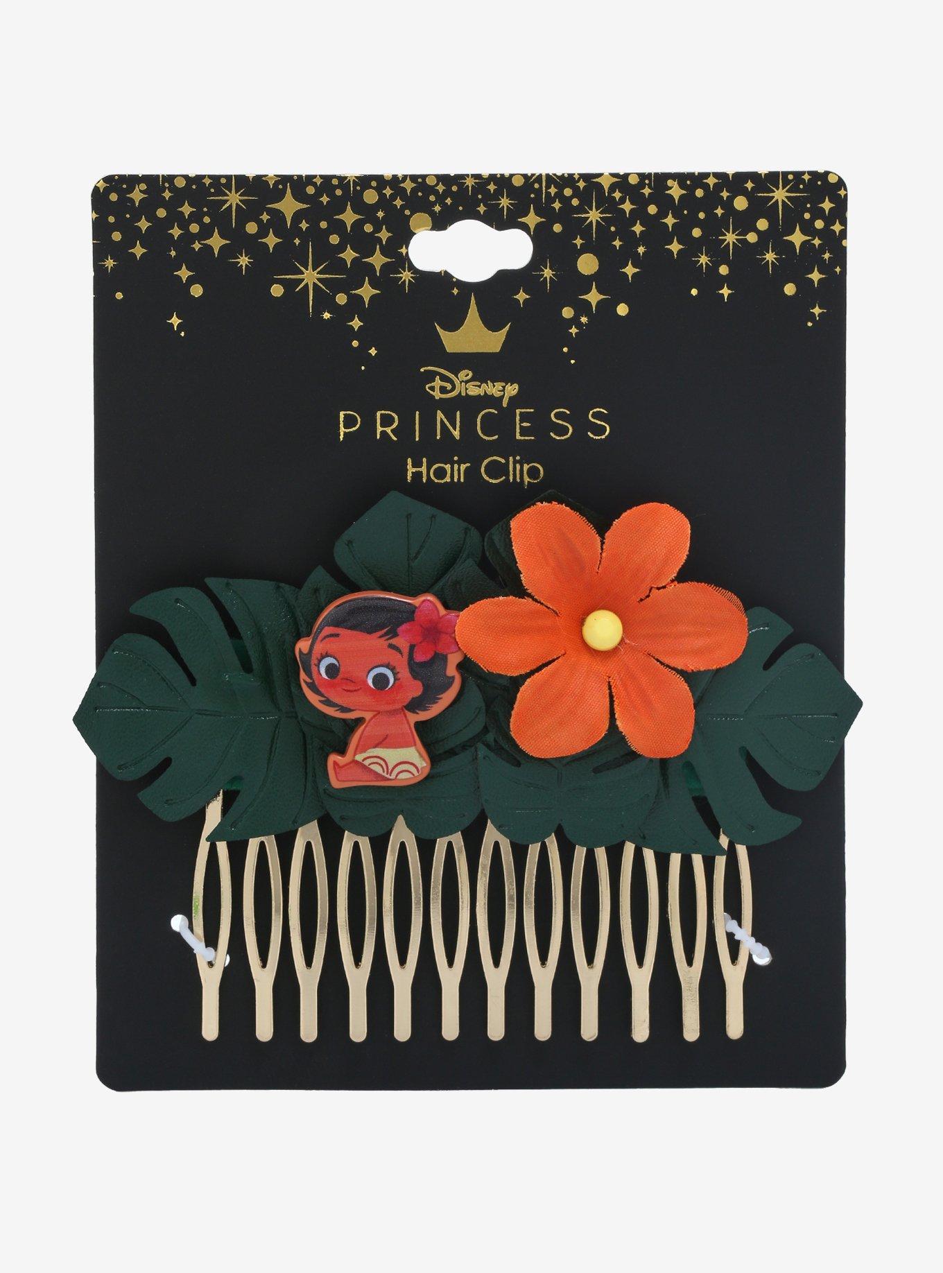 Disney Moana Monstera Leaf Hair Barrette, , alternate