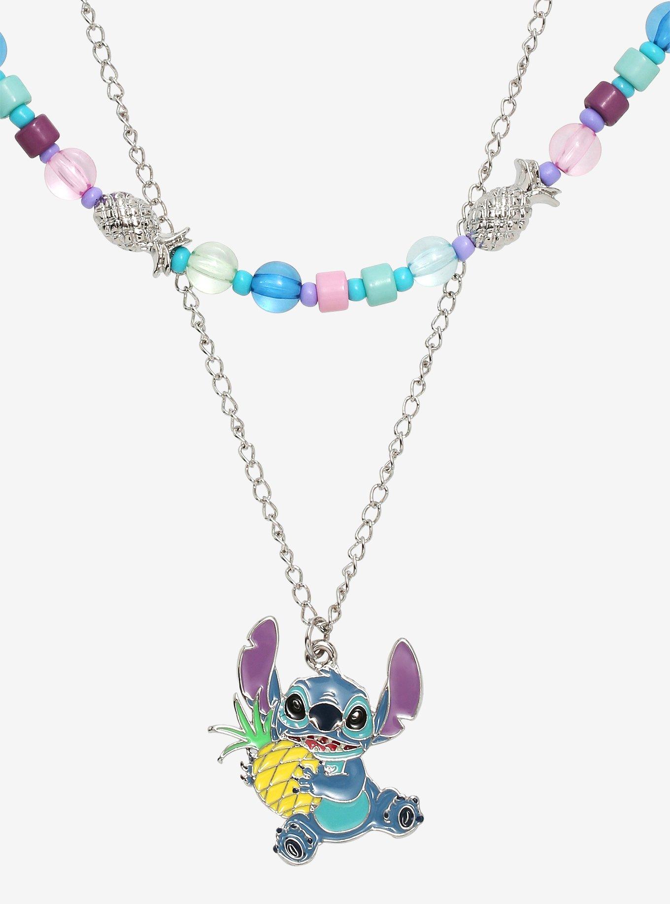 Disney Lilo & Stitch Tropical Pineapple Bracelet Set