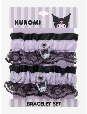 Kuromi Lace Cuff Bracelet Set, , hi-res