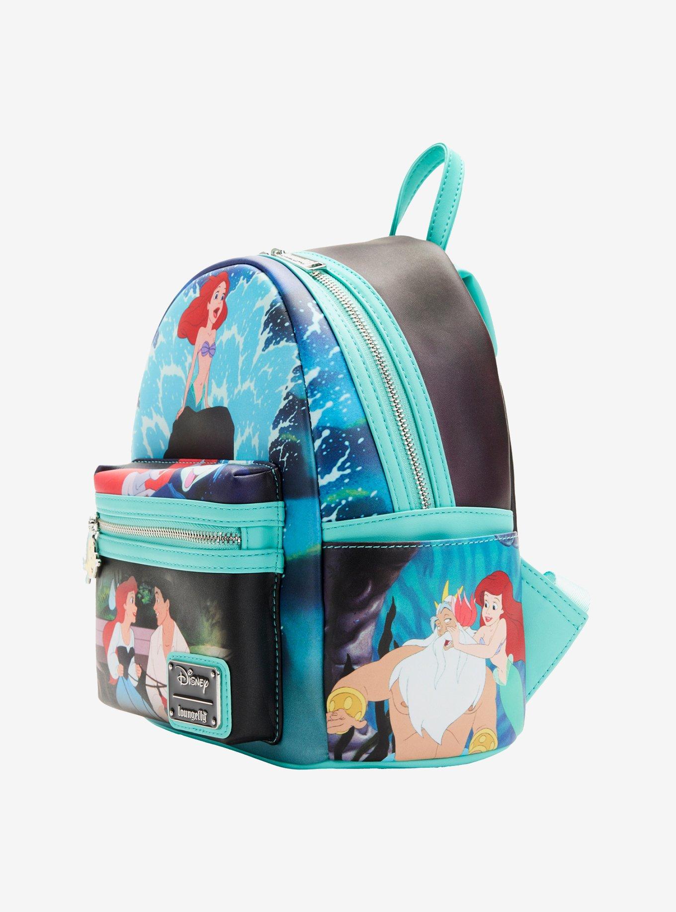 Loungefly Disney The Little Mermaid Scenes Mini Backpack, , alternate