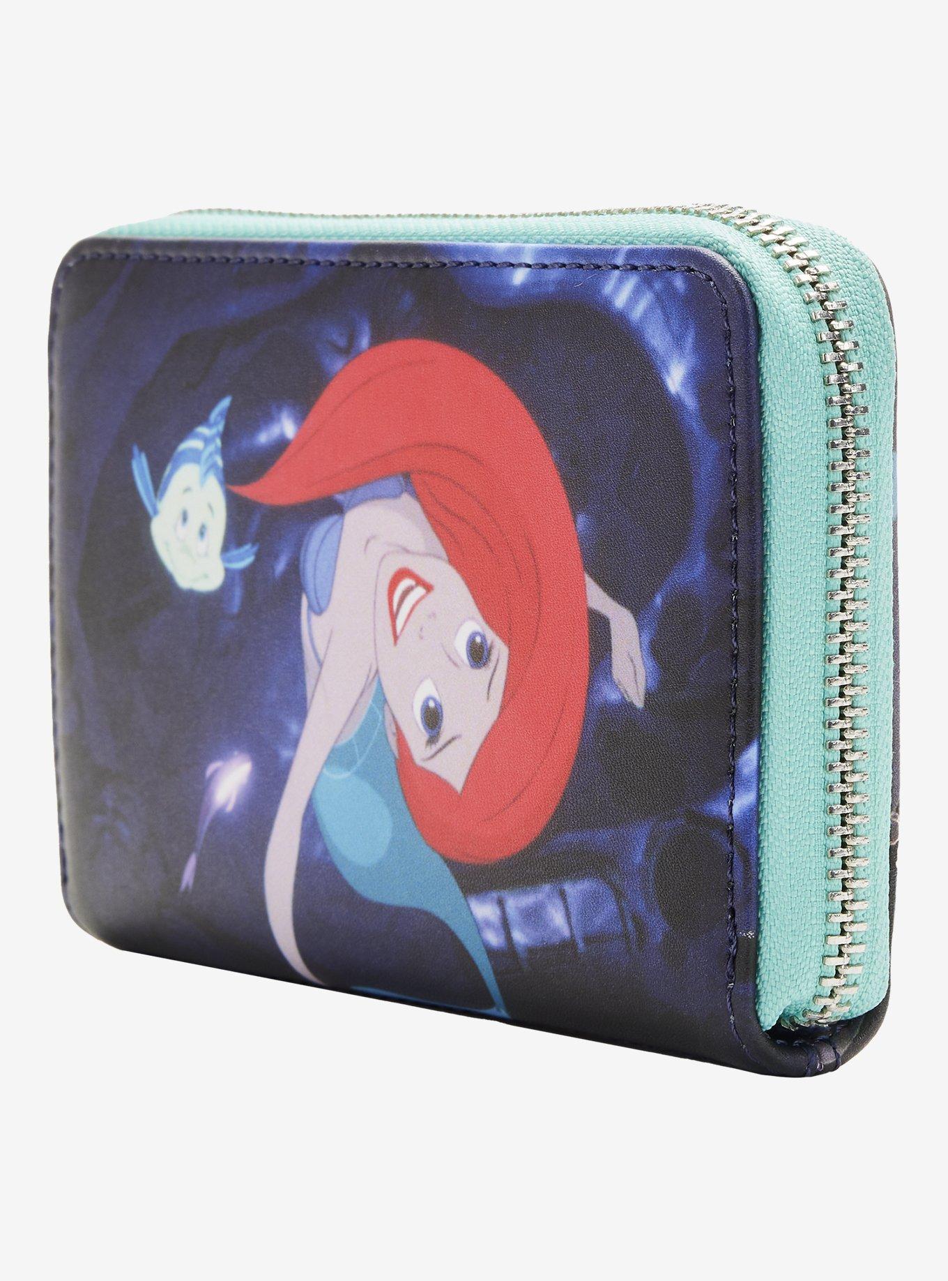 Loungefly Disney The Little Mermaid Part Of Your World Zip Wallet, , alternate