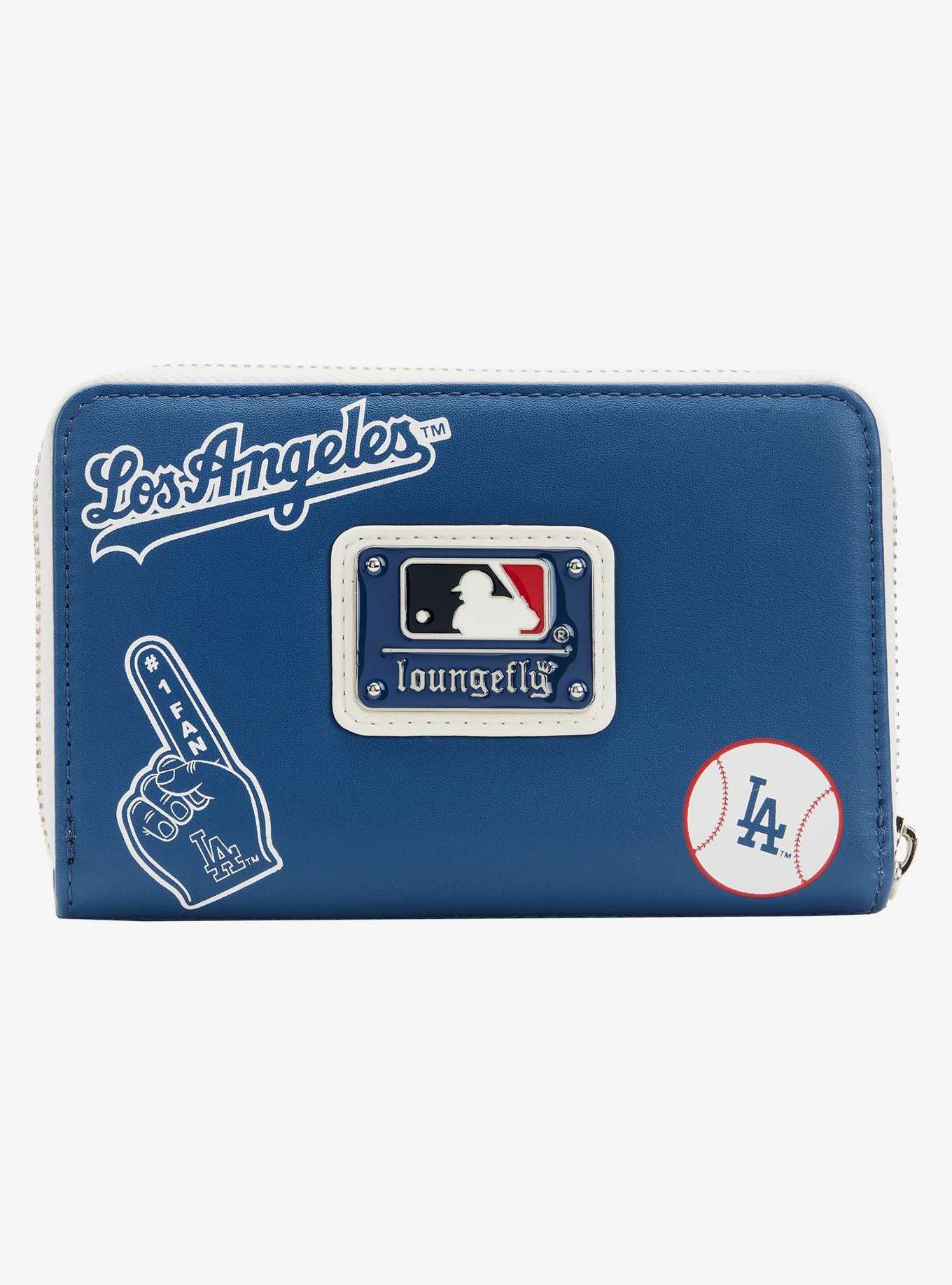 Loungefly MLB Los Angeles Dodgers World Series Champions Zipper Wallet, , hi-res