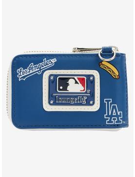 Loungefly MLB Los Angeles Dodgers Icons Mini Zipper Cardholder Wallet, , hi-res