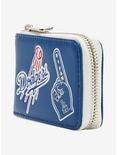 Loungefly MLB Los Angeles Dodgers Icons Mini Zipper Cardholder Wallet, , alternate