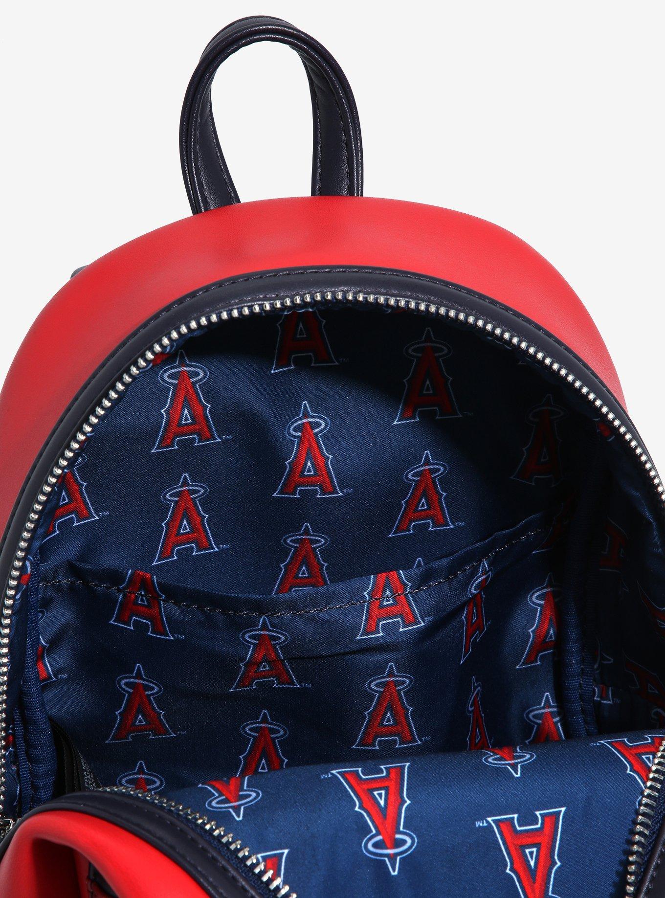 Loungefly MLB LA Angels Patches Mini Backpack, , alternate