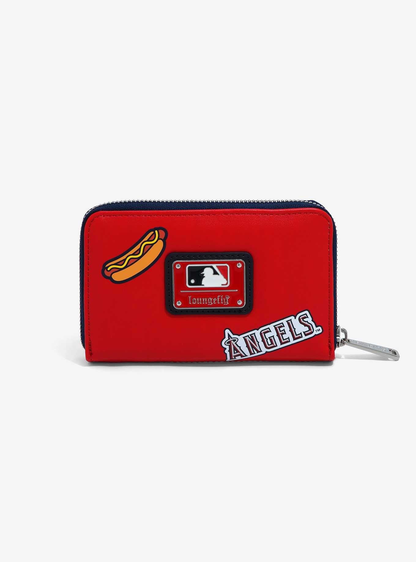 Loungefly MLB LA Angels Patches Zipper Wallet, , hi-res
