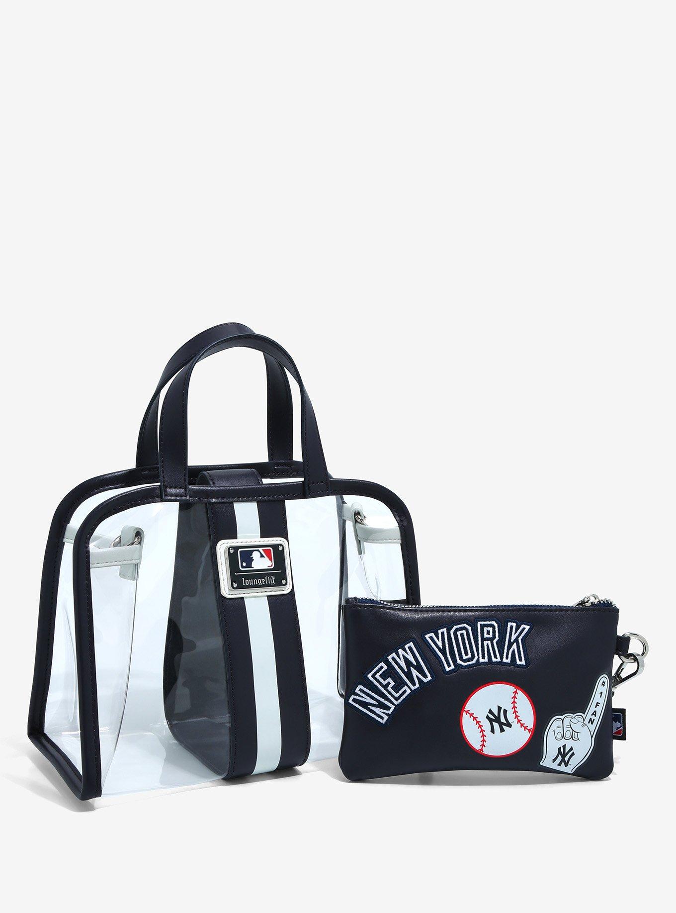 Loungefly MLB NY Yankees Stadium Crossbody Bag With Pouch, , alternate