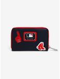 Loungefly MLB Red Sox Patches Zipper Wallet, , alternate