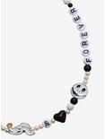 The Nightmare Before Christmas Jack & Zero Charms Beaded Necklace, , alternate