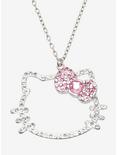 Hello Kitty Bling Pendant Chunky Chain Necklace, , alternate