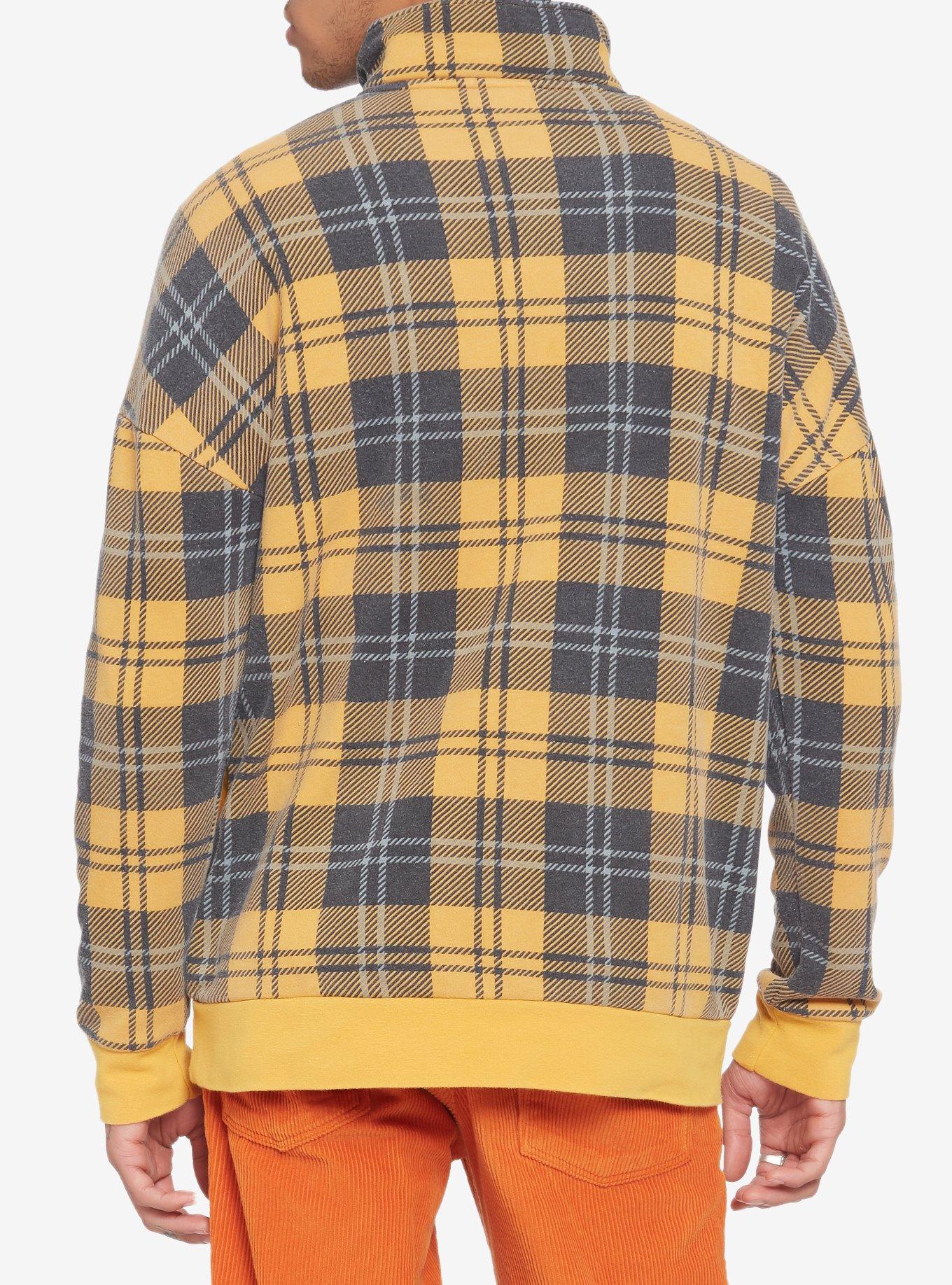 Our Universe Harry Potter Hufflepuff Quarter-Zip Sweater, MULTI, alternate